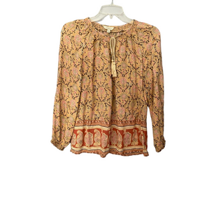 Paisley Floral Boho Blouse sz Small – Lucky Brand